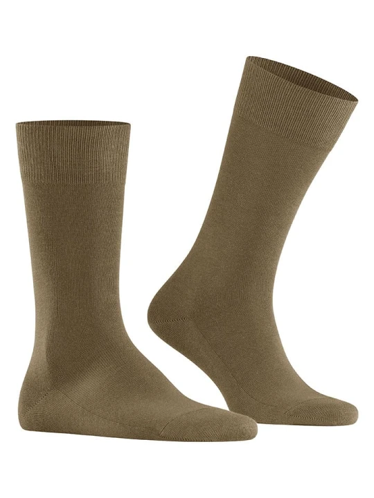 Zdjęcie produktu Falke Skarpety "Family" w kolorze khaki rozmiar: 39-42