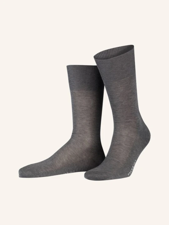 Zdjęcie produktu Falke Skarpety Luxury No. 9 grau 3390 LIGHT GREYMELANGE