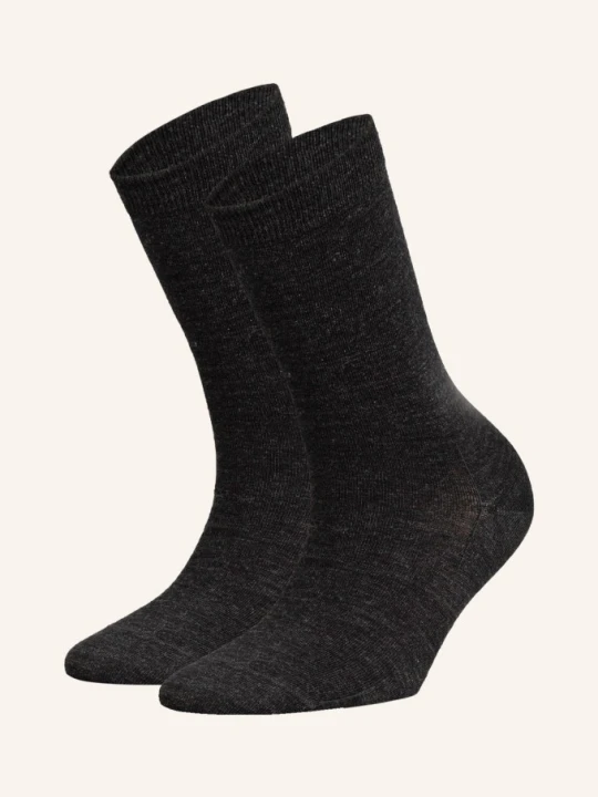 Zdjęcie produktu Falke Skarpety Softmerino, 2 Pary grau CZIEMNOSZARY