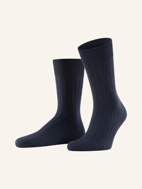 Zdjęcie produktu Falke Skarpety Teppich Im Schuh Z Wełny Merino blau 6370 DARK NAVY