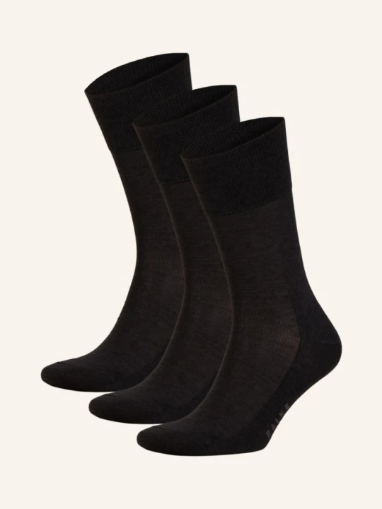 Zdjęcie produktu Falke Skarpety Tiago, 3 Pary grau 3095 ANTHRACITE MEL.