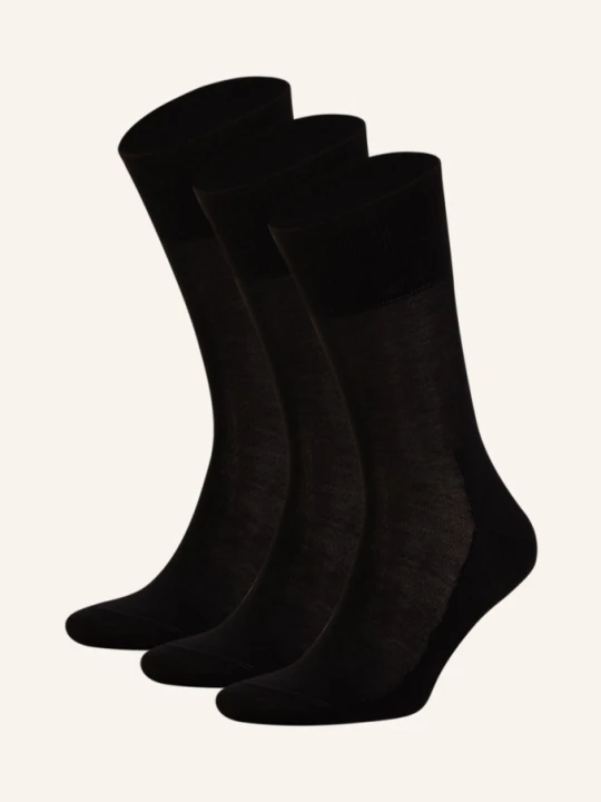 Zdjęcie produktu Falke Skarpety Tiago, 3 Pary schwarz 3000 BLACK
