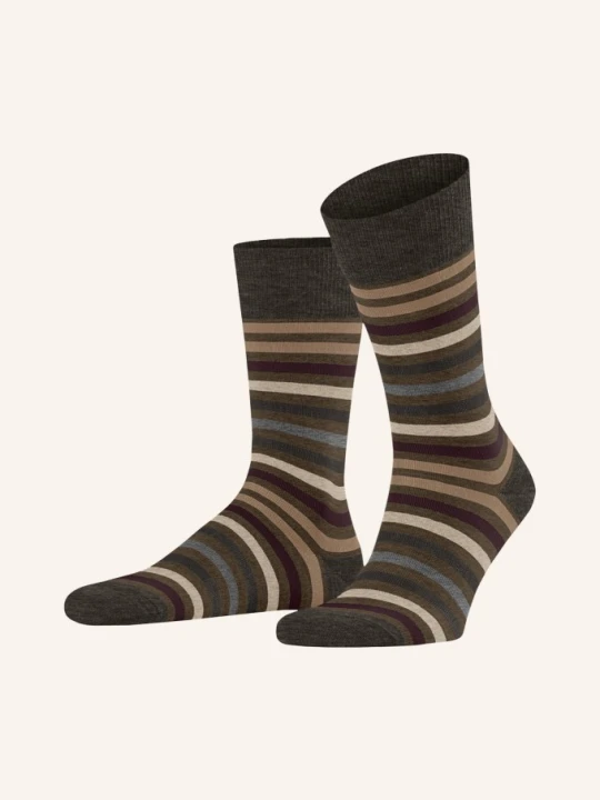 Zdjęcie produktu Falke Skarpety Tinted Stripe Z Wełną Merino beige
