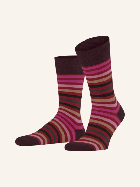 Zdjęcie produktu Falke Skarpety Tinted Stripe Z Wełną Merino rot
