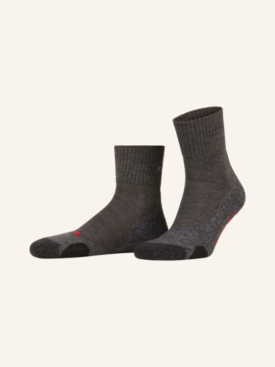 Zdjęcie produktu Falke Skarpety Trekkingowe tk2 Short grau 3180 ASPHALT MEL.