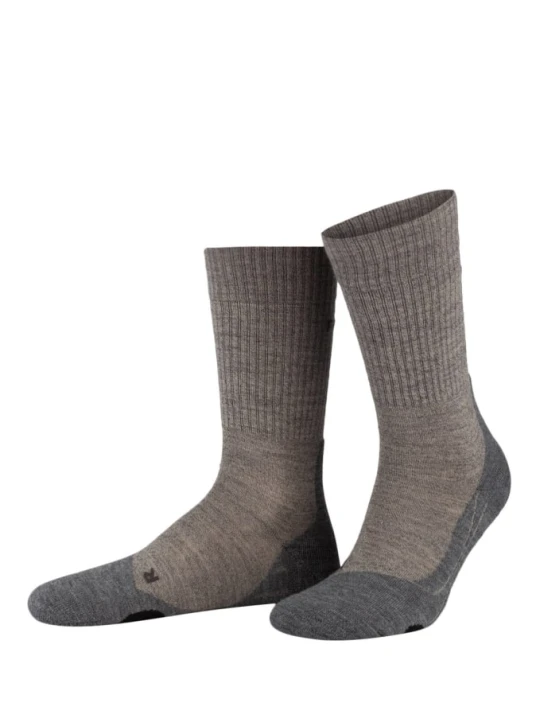 Zdjęcie produktu Falke Skarpety Trekkingowe tk2 Wool grau 4310 KITT MOULINE