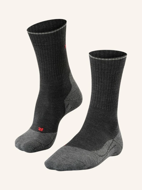 Zdjęcie produktu Falke Skarpety Trekkingowe tk2 Wool Silk grau 3080 ANTHRA.MEL