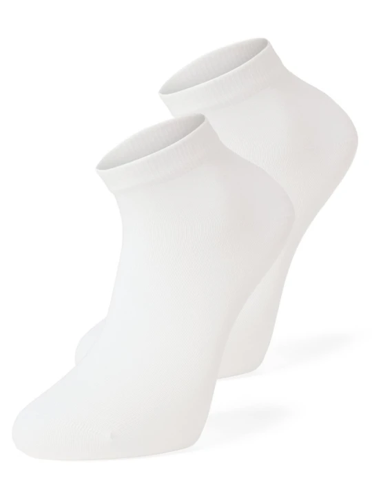 Zdjęcie produktu FALKE Skarpety w 2-paku Mężczyźni Bawełna biały