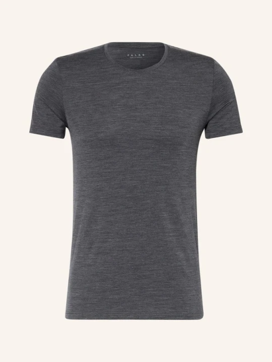 Zdjęcie produktu Falke T-Shirt Daily Climawool Z Dodatkiem Wełny Merino grau CZIEMNOSZARY
