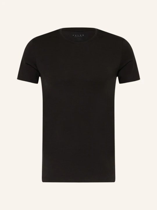 Zdjęcie produktu Falke T-Shirt Daily Climawool Z Dodatkiem Wełny Merino schwarz CZARNY
