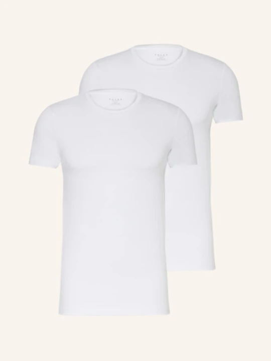 Zdjęcie produktu Falke T-Shirt Daily Comfort, 2 Szt. weiss BIAŁY