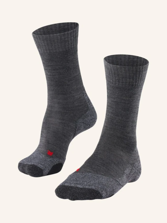 Zdjęcie produktu Falke Trekkingowe Skarpety tk2 Z Dodatkiem Wełny Merino grau 3180 ASPHALT MEL.