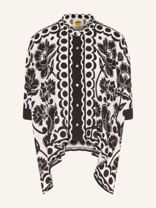 Zdjęcie produktu Farm Rio Bluzka Floral Arabesque schwarz