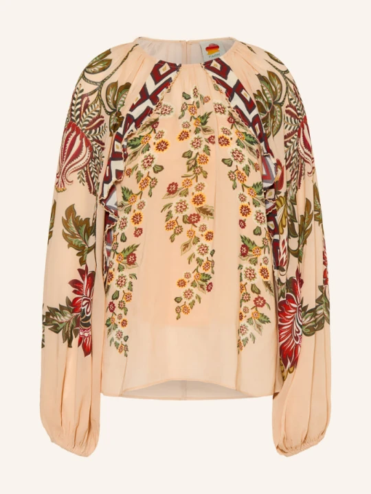 Zdjęcie produktu Farm Rio Bluzka Koszulowa Ligia Floral Cascade beige