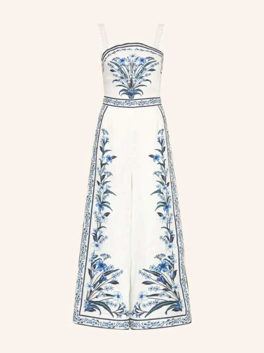 Zdjęcie produktu Farm Rio Kombinezon Flowers Arch Z Lnu weiss