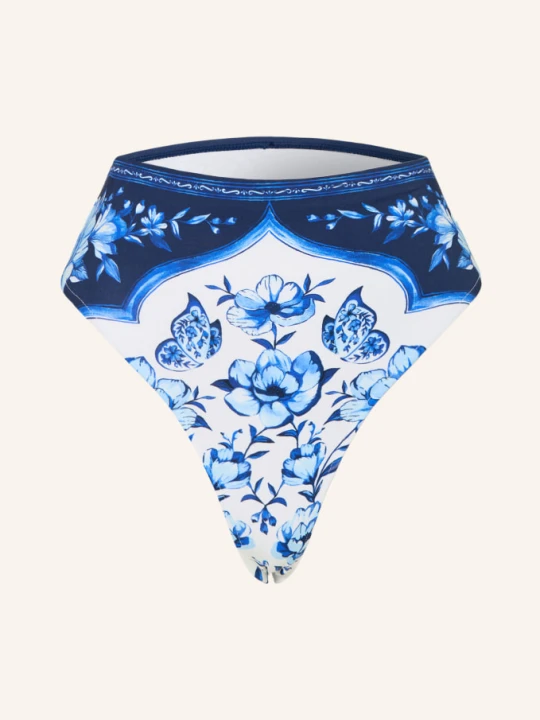 Zdjęcie produktu Farm Rio Majtki Bikini Z Wysokim Stanem Porcelain Garden blau