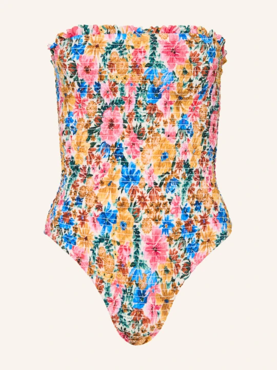 Zdjęcie produktu Farm Rio Strój Kąpielowy Bandeau Floraline rosa różowy
