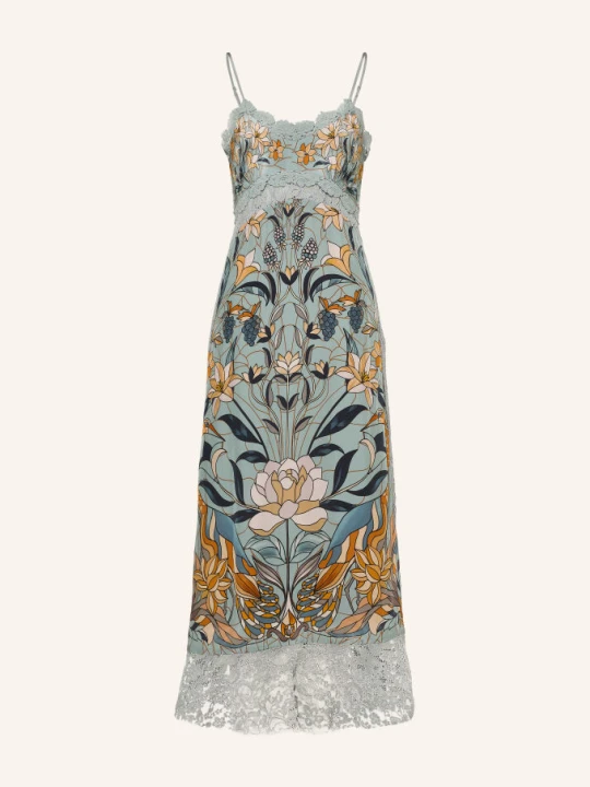 Zdjęcie produktu Farm Rio Sukienka Stained Glass Beauty blau beżowy
