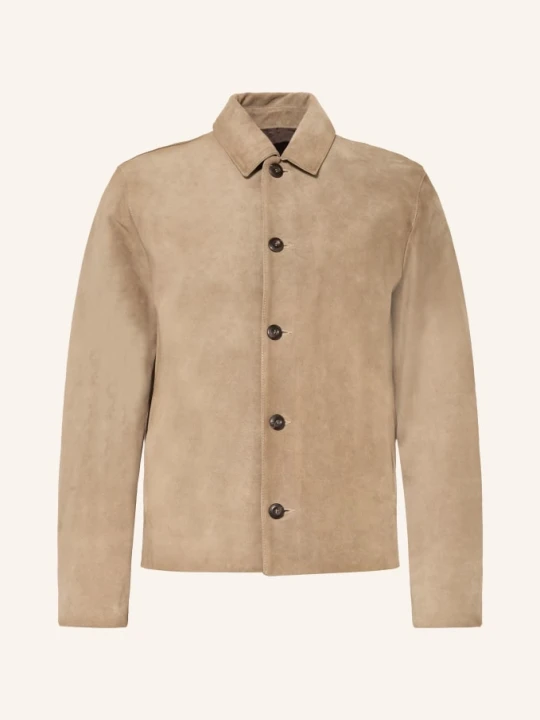 Zdjęcie produktu Fay Kurtka Skórzana beige