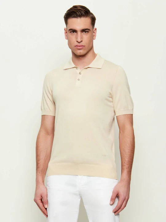 Zdjęcie produktu Fay Polo | Regular Fit beżowy