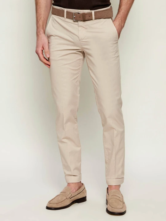 Zdjęcie produktu Fay Spodnie chino CAPRI | Straight fit beżowy