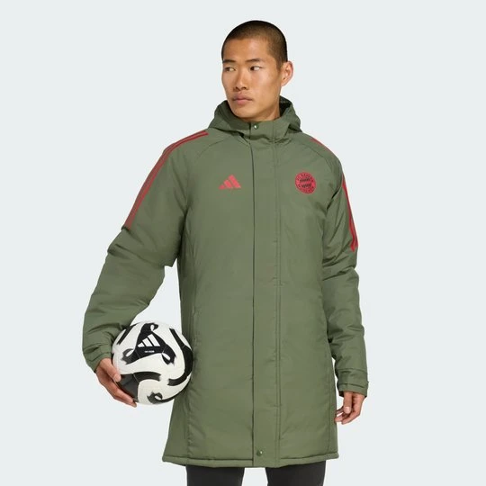 Zdjęcie produktu FC Bayern Tiro 24 Stadium Parka Adidas Base Green