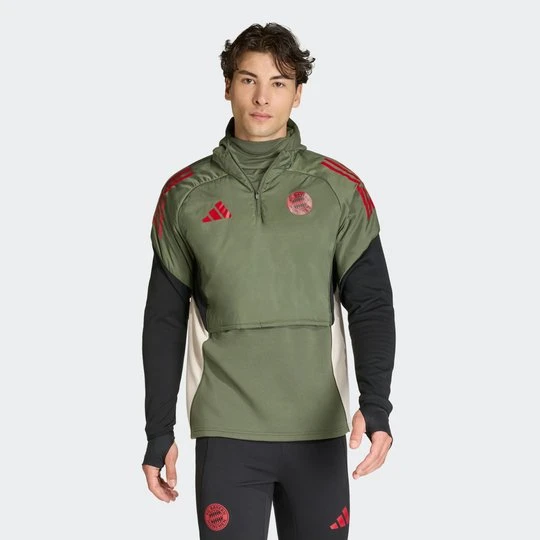 Zdjęcie produktu FC Bayern Tiro 25 Winterized Top Adidas Base Green