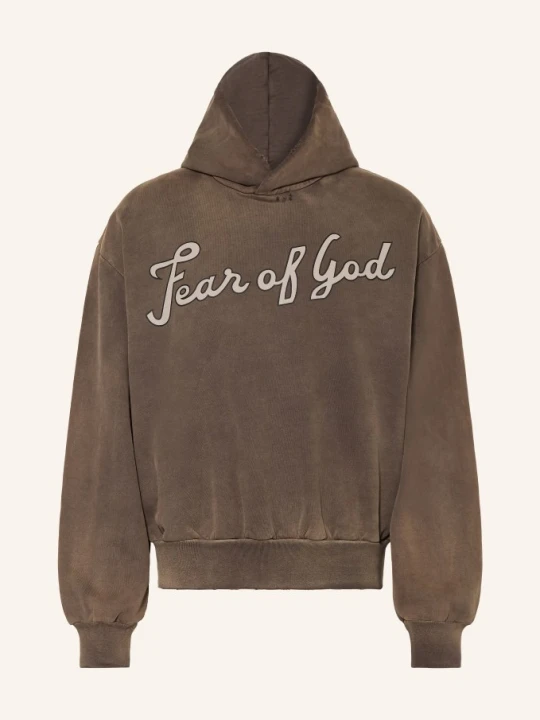 Zdjęcie produktu Fear Of God Bluza Z Kapturem braun JASNOBRĄZOWY