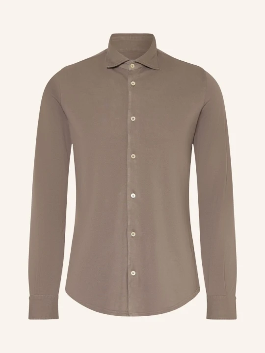 Zdjęcie produktu Fedeli Koszula Pikowana Stelve Slim Fit beige