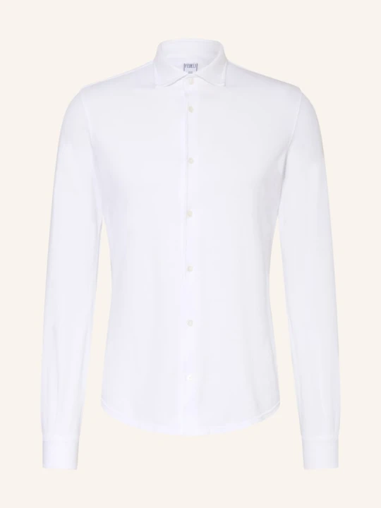 Zdjęcie produktu Fedeli Koszula Pikowana Stelve Slim Fit weiss BIAŁY