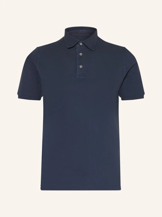 Zdjęcie produktu Fedeli Koszulka Polo Z Pikowanym Wzorem North blau GRANATOWY
