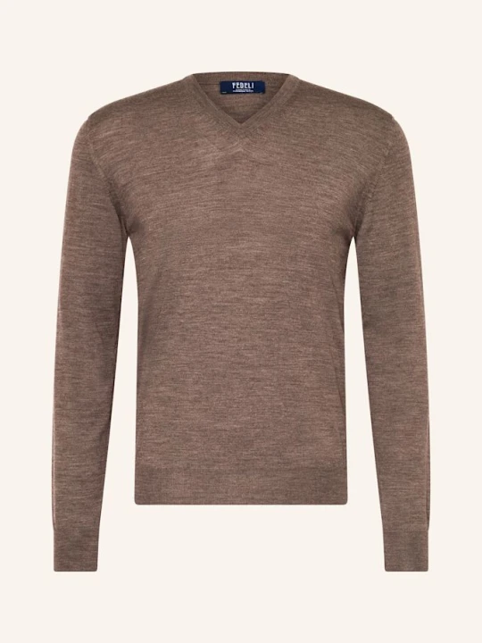 Zdjęcie produktu Fedeli Sweter beige CZIEMNOSZARY