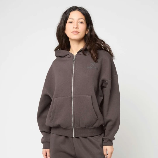 Zdjęcie produktu Basic Chest Logo Zipper Felicious brązowy