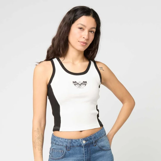 Zdjęcie produktu Ribbed Tank Top Felicious biały
