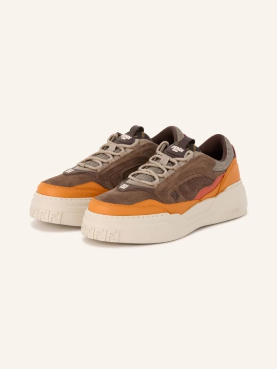 Zdjęcie produktu Fendi Buty Sportowe Force braun brązowy