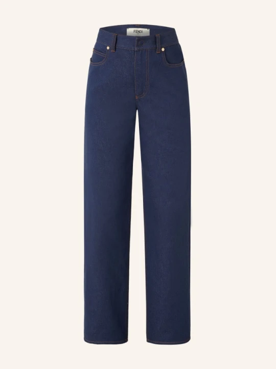 Zdjęcie produktu Fendi Dżinsy Z Szerokimi Nogawkami blau F0QB0 NAVY
