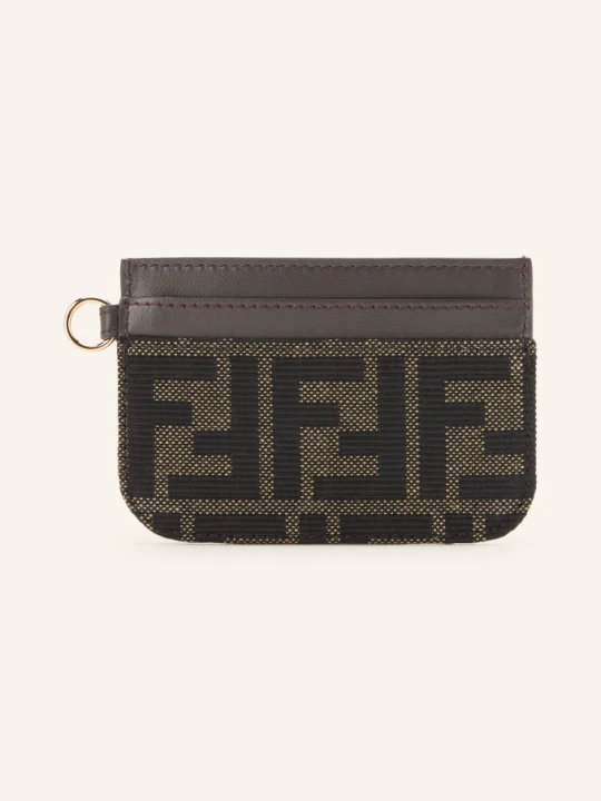 Zdjęcie produktu Fendi Etui Na Karty Ff Jacquard braun