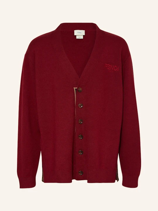Zdjęcie produktu Fendi Kardigan rot CIEMNOCZERWONY