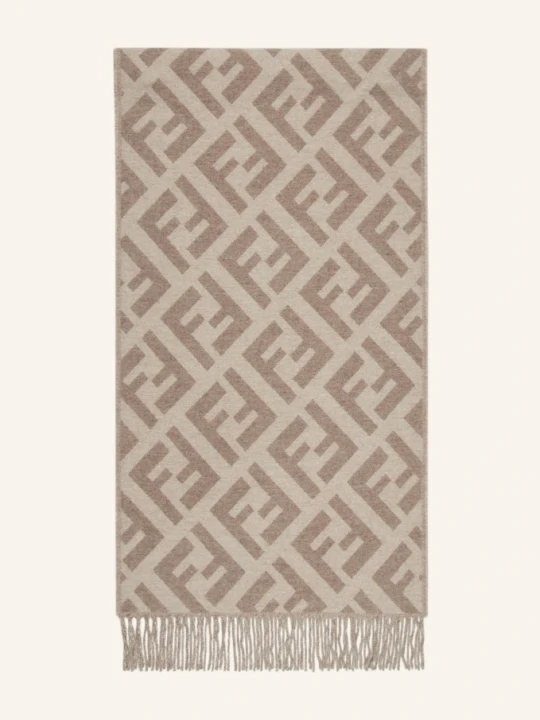 Zdjęcie produktu Fendi Kaszmirowy Szal beige