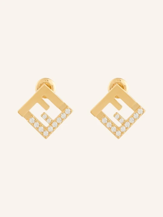 Zdjęcie produktu Fendi Kolczyki Forever Fendi gold