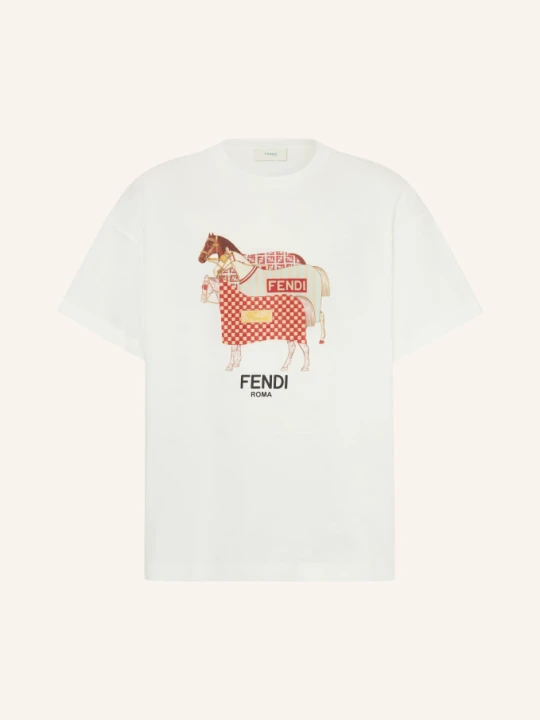 Zdjęcie produktu Fendi Koszulka weiss biały