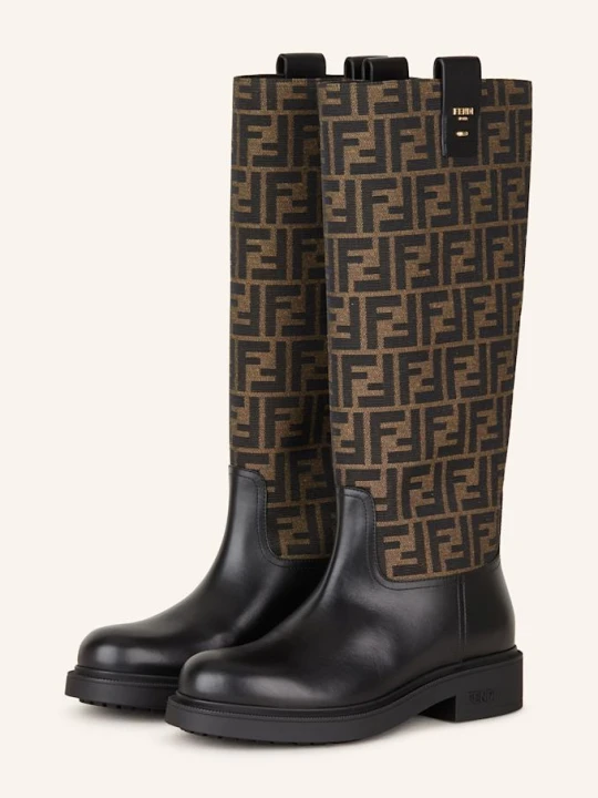 Zdjęcie produktu Fendi Kozaki schwarz