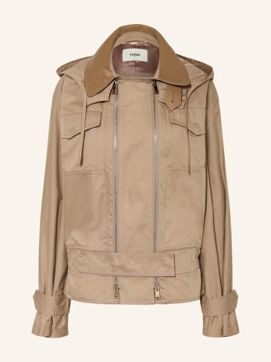 Zdjęcie produktu Fendi Kurtka beige BRĄZOWY