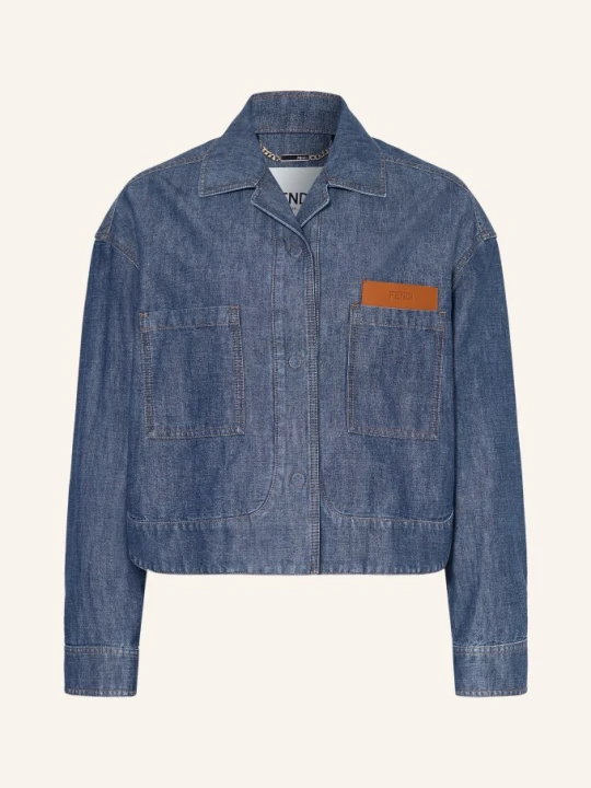 Zdjęcie produktu Fendi Kurtka Dżinsowa blau F0QB0 NAVY