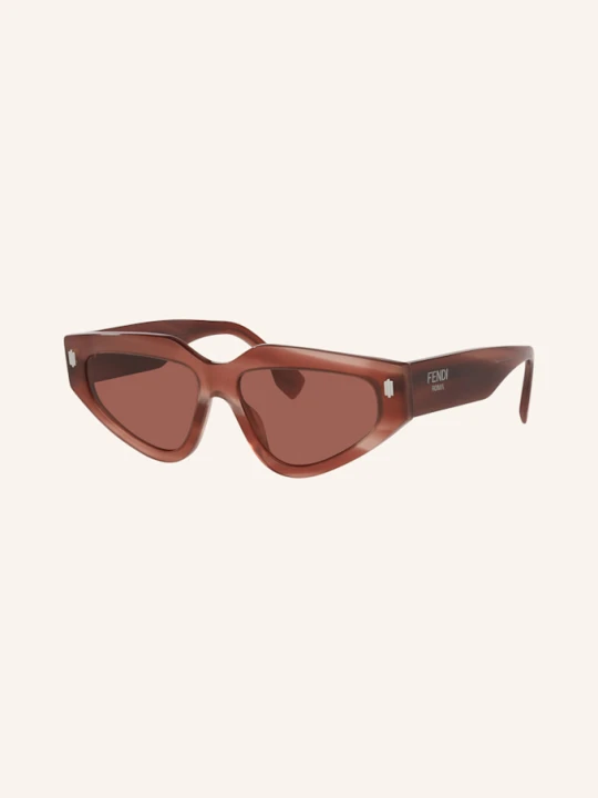 Zdjęcie produktu Fendi Okulary Przeciwsłoneczne Fendi Roma fe40163u braun brązowy