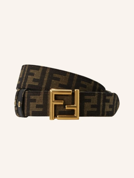 Zdjęcie produktu Fendi Pasek Skórzany Dwustronny schwarz