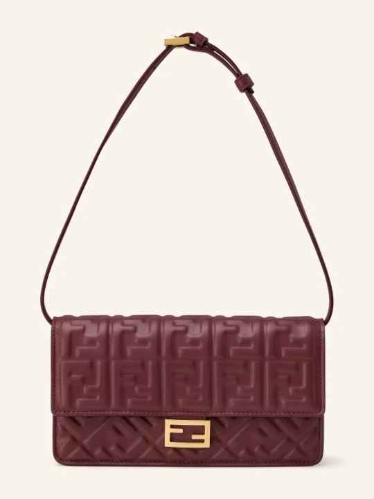 Zdjęcie produktu Fendi Portfel Na Łańcuszku Baguette rot CIEMNOCZERWONY