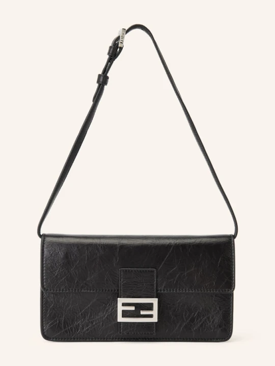 Zdjęcie produktu Fendi Portfel Na Łańcuszku Jamie schwarz CZARNY