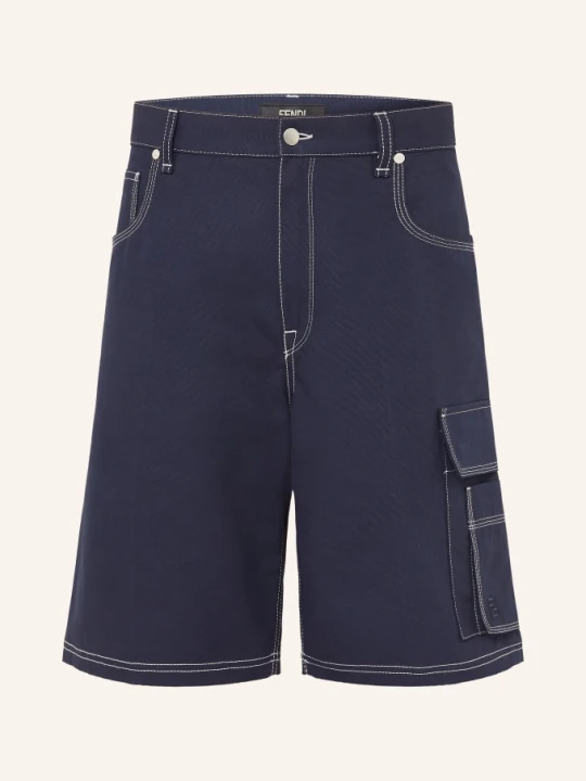 Zdjęcie produktu Fendi Spodenki Cargo blau GRANATOWY