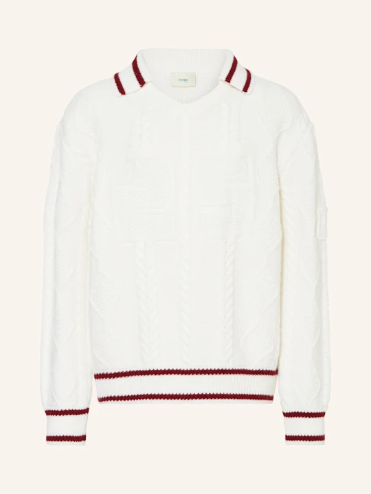 Zdjęcie produktu Fendi Sweter weiss ECRU